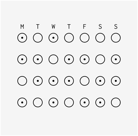 Daily reflection prompt card